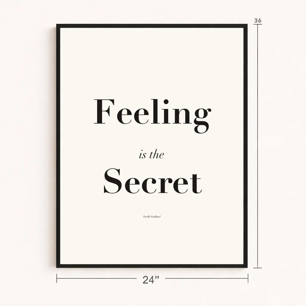 Feeling Is the Secret