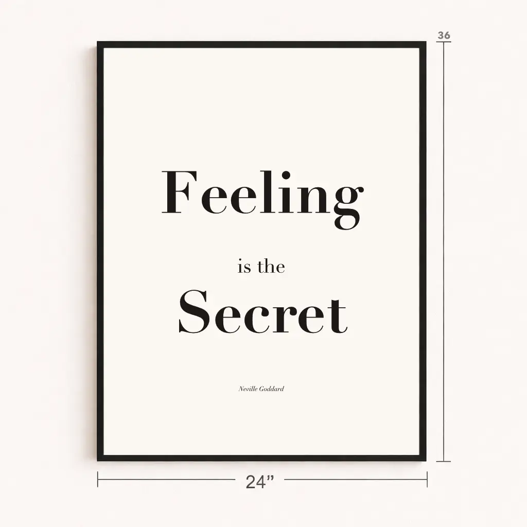 Feeling Is the Secret