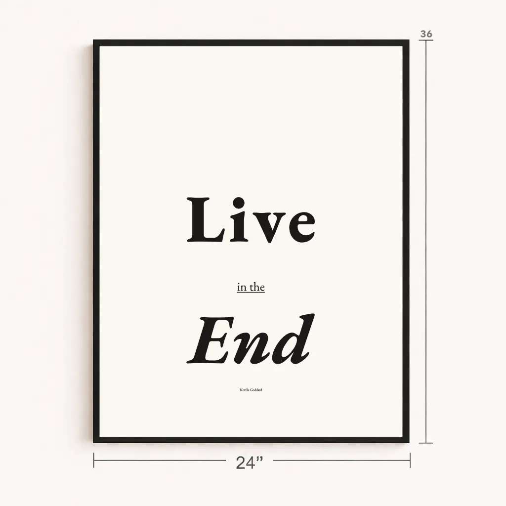 Live in the End